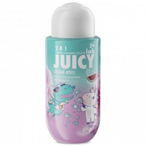 Шампунь-кондиционер детский 2в1 Juicy Lab Watermelon/ Арбуз, 250 мл