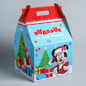 Коробка подарочная гигант «С Новым Годом», Микки Маус, 30 х 50 х 32 см