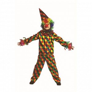 Карнавальный костюм «Арлекино», текстиль, размер 28