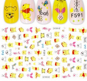 Стикеры для дизайна ногтей