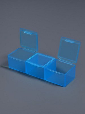 Органайзер для хранения мелочей, 21 ячейка, 19x8x2 см, МИКС