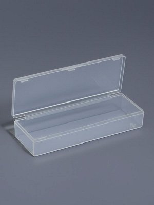 Бокс для хранения мелочей, 9.5x3.5x1.8 см, прозрачный