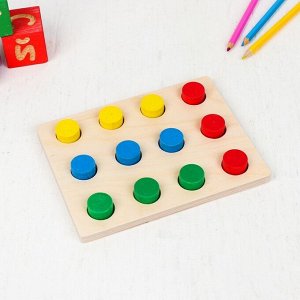 Игровой набор «Цветные пеньки»