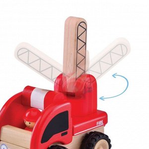Деревянная игрушка Miniworld «Пожарная машина»