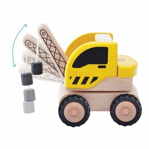 Деревянная игрушка Miniworld «Мини-кран»
