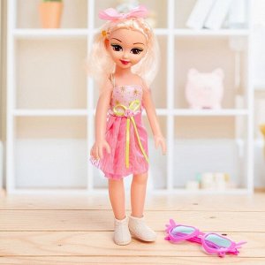 Кукла классическая «Даша» в платье, с аксессуарами, МИКС