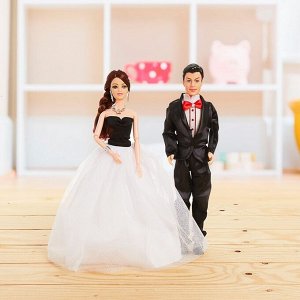 Набор кукол «Свадьба» невеста шарнирная, МИКС