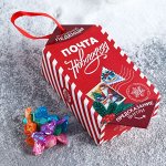 Конфеты «Новогодняя посылка», в коробке-конфете, микс вкусов, 100 г