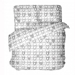 Постельное белье. Цвет: Love is