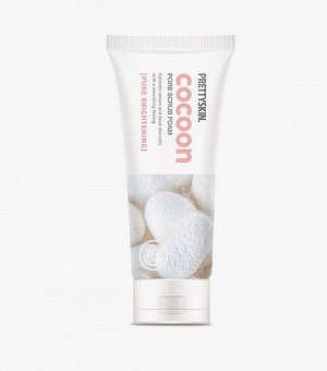 Пенка, - скраб с коконом шелкопряда, PRETTY SKIN, Ю.Корея, 150 г