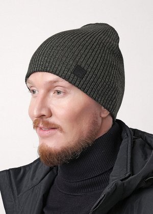 Шапка. Цвет: т.зелёный/чёрный