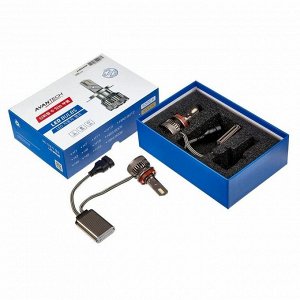 Лампа светодиодная Avantech LED Bulbs H9 (PGJ19-5, T11), 12В, 45Вт (соответствует 65Вт), 6500К, комплект 2 шт, арт. ALB0945W