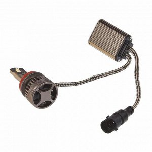 Лампа светодиодная Avantech LED Bulbs H9 (PGJ19-5, T11), 12В, 45Вт (соответствует 65Вт), 6500К, комплект 2 шт, арт. ALB0945W