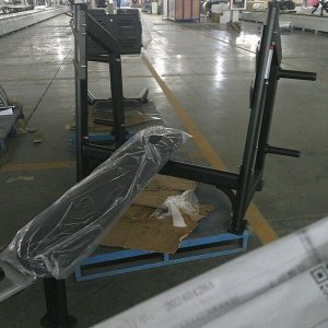 Скамья для жима олимпийская Gymmaster DH23