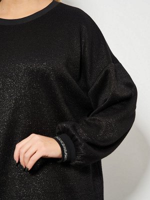Костюм 0001-6а черный кристалл