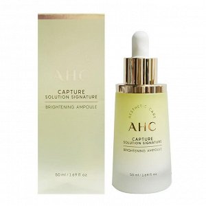 AHC Capture Solution Signature Brightening Ampoule, 50ml - Витаминная сыворотка для выравнивания тона