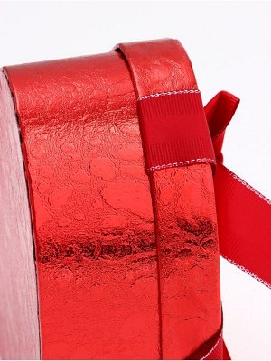 Набор подарочных коробок сердце 3 в 1, красный, 22x20x9; 18.5x17x7.5; 16x14x6 см