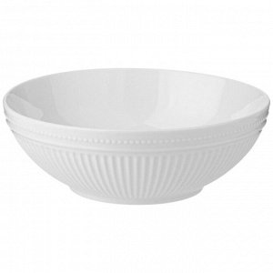Обеденный фарфоровый сервиз LEFARD GORGEOUS на 4 персоны, Fine China, белоснежный рельеф, 1 шт.