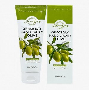 Крем, д/рук с экстрактом Оливы, GRACEDAY, Ю.Корея, 100 г