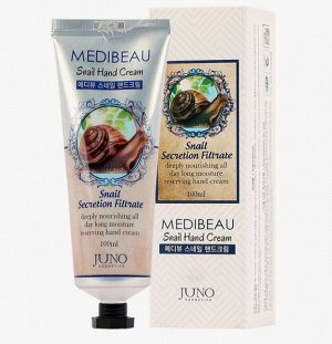 Крем, д/рук с муцином улитки, Juno, Ю.Корея, 100 г