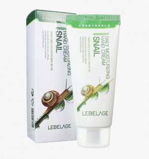 Крем, для рук с  муцином улитки, LEBELAGE, Ю.Корея, 100 г