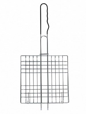 Решётка - гриль универсальная maclay, 21x21 см, хромированная сталь, для мангала
