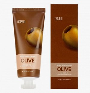 Крем, для рук с экстрактом Оливы, TENZERO, Ю.Корея, 100 г