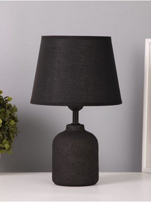 Лампа настольная RISALUX «Никс», 1x40 Вт Е27, черный, 20x20x30 см