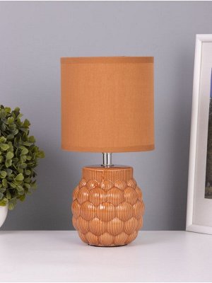 Лампа настольная RISALUX «Хицугая», 1x40 Вт Е14, какао, 14x14x28 см