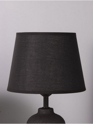 Лампа настольная RISALUX «Никс», 1x40 Вт Е27, черный, 20x20x30 см