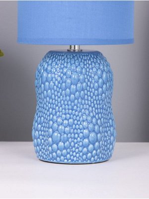 Лампа настольная RISALUX «Иссин», 1x40 Вт Е14, синий, 15x15x30 см