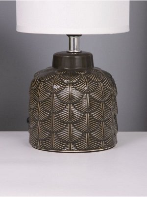 Лампа настольная RISALUX «Исида», 1x40 Вт Е14, темно-зеленый, 14x14x28 см