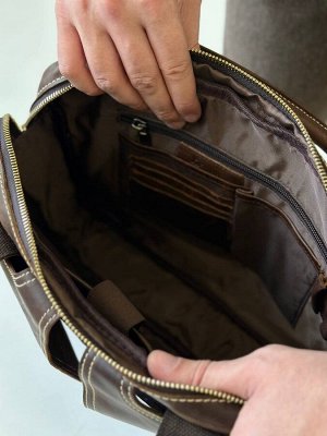 Сумка мужская кожаная ❗️ВИДЕООБЗОР❗️