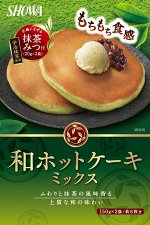 SHOWA Japanese Hot Cake Mix - смесь для панкейков с зеленым чаем маття
