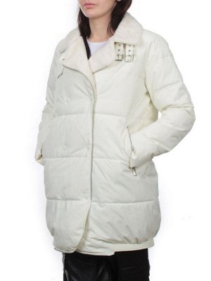 S24-236 MILK Куртка демисезонная женская (100 гр. холлофайбер)
