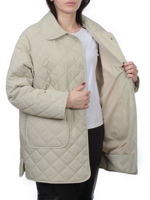 H24-003 LT. OLIVE Куртка демисезонная женская (100 гр. холлофайбер)