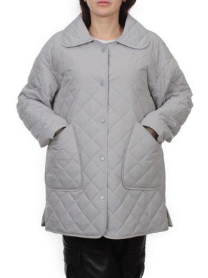 H24-003 GRAY Куртка демисезонная женская (100 гр. холлофайбер)
