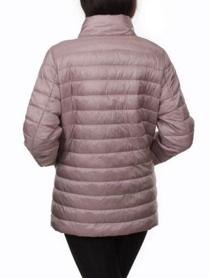 K-635 GRAY PINK Куртка демисезонная стеганая женская (70 гр. холлофайбер)