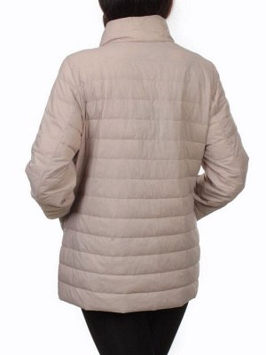 K-635 BEIGE Куртка демисезонная стеганая женская (70 гр. холлофайбер)