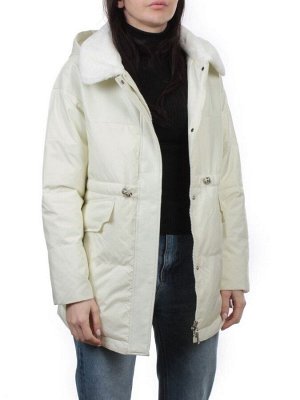 M24-212 MILK Куртка демисезонная женская (100 гр. холлофайбер)