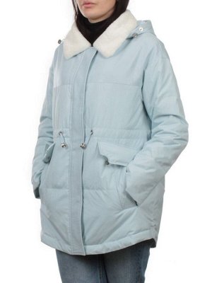 M24-212 BLUE Куртка демисезонная женская (100 гр. холлофайбер)