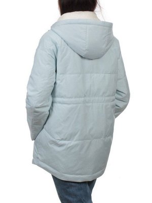 M24-212 BLUE Куртка демисезонная женская (100 гр. холлофайбер)