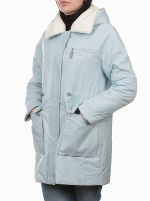 M24-096 BLUE Куртка демисезонная женская (100 гр. холлофайбер)