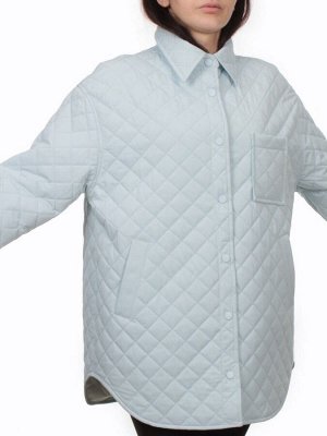 H24-018 LT. BLUE Куртка демисезонная женская (100 гр. холлофайбер)
