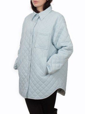 H24-018 LT. BLUE Куртка демисезонная женская (100 гр. холлофайбер)