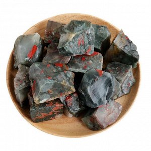 Африканский кровавик ,1шт, натуральный камень