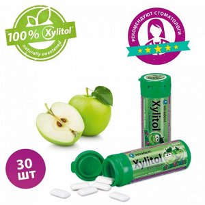 Miradent® Xylitol : жевательная резинка с ксилитом, яблоко