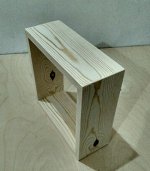 Полка настенная  Квадрат, без окраски