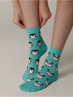 Носки женские хлопковые &quot;panda &amp; penguin&quot;