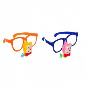 Карнавальные очки «Обезьянка», ГИГАНТ, с носом и язычком, цвета МИКС